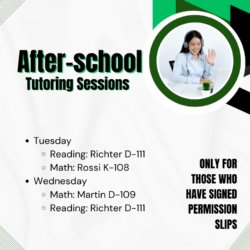 After-school tutoring